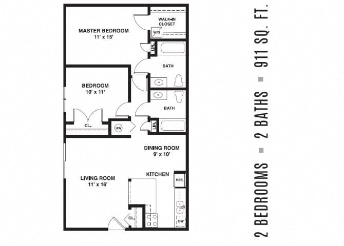 floor plan photo of the station at riverfront park in denver, co